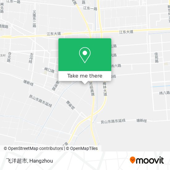 飞洋超市 map