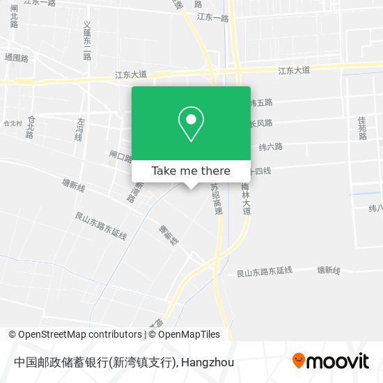 中国邮政储蓄银行(新湾镇支行) map