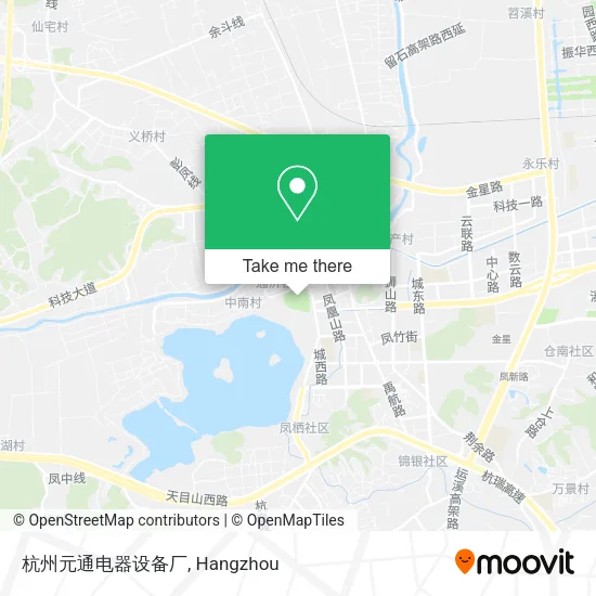 杭州元通电器设备厂 map