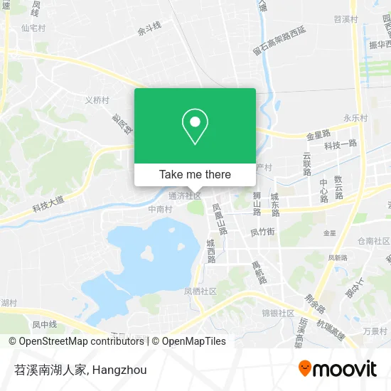 苕溪南湖人家 map