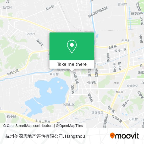 杭州创源房地产评估有限公司 map