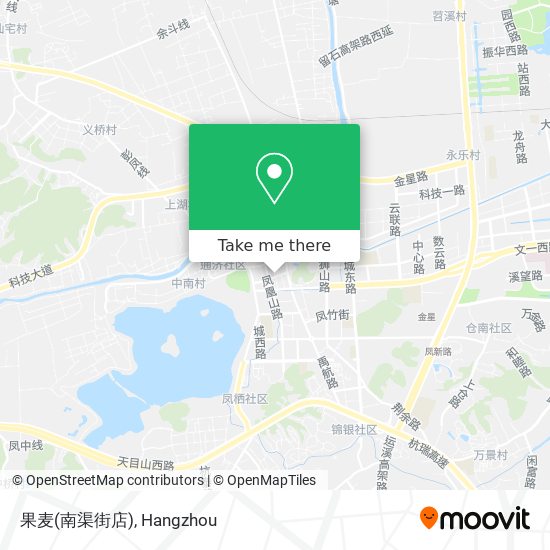果麦(南渠街店) map