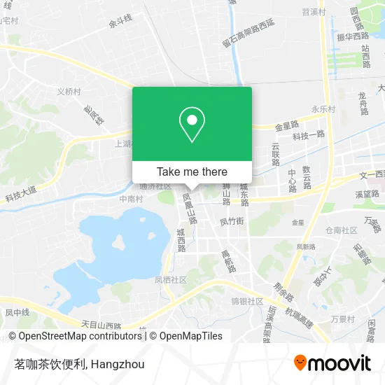 茗咖茶饮便利 map