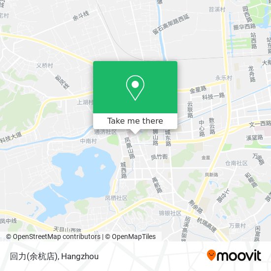 回力(余杭店) map