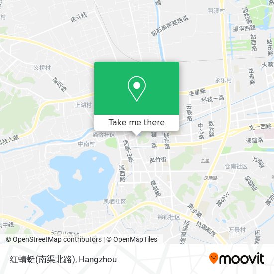 红蜻蜓(南渠北路) map