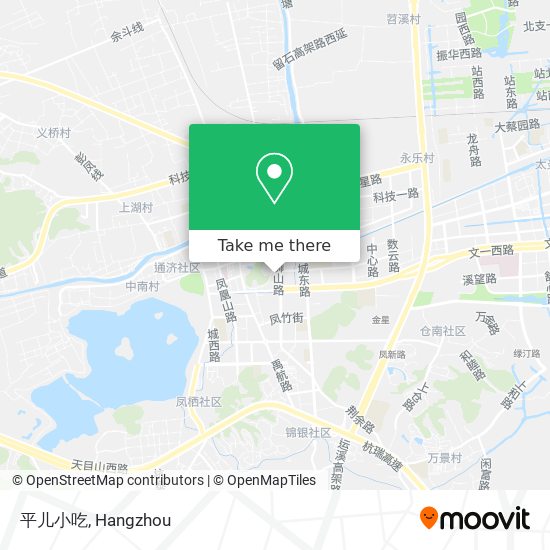 平儿小吃 map