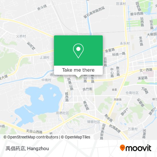 禹倡药店 map