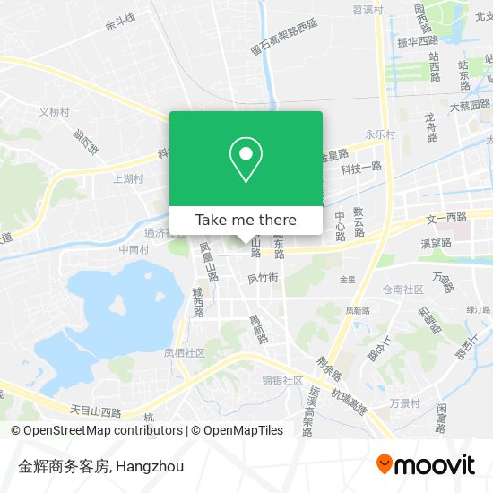 金辉商务客房 map