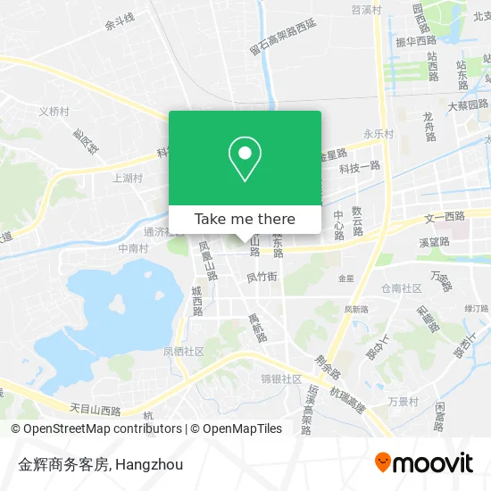 金辉商务客房 map