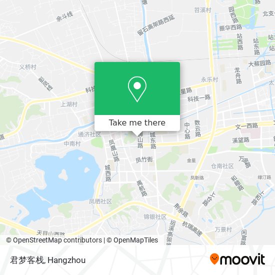 君梦客栈 map