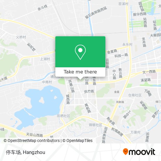 停车场 map