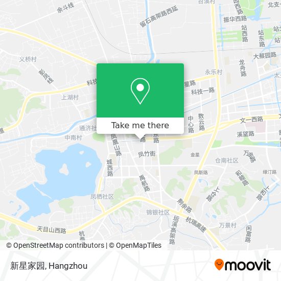 新星家园 map