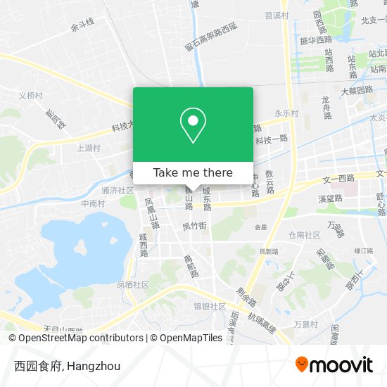 西园食府 map