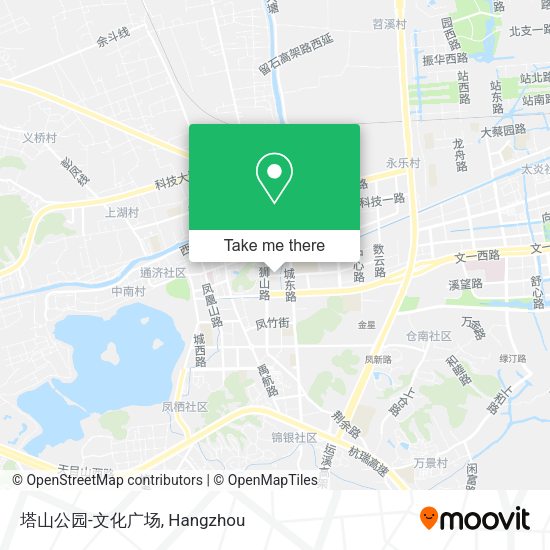 塔山公园-文化广场 map