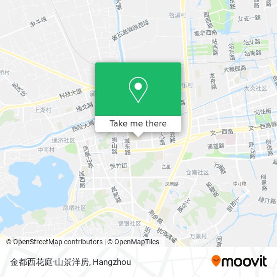 金都西花庭·山景洋房 map