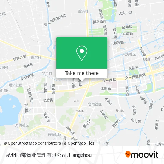杭州西部物业管理有限公司 map