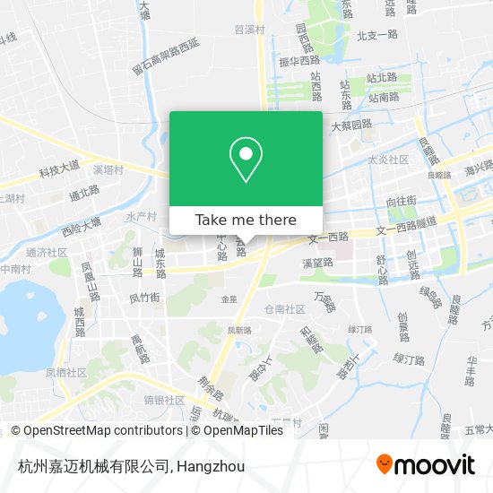 杭州嘉迈机械有限公司 map