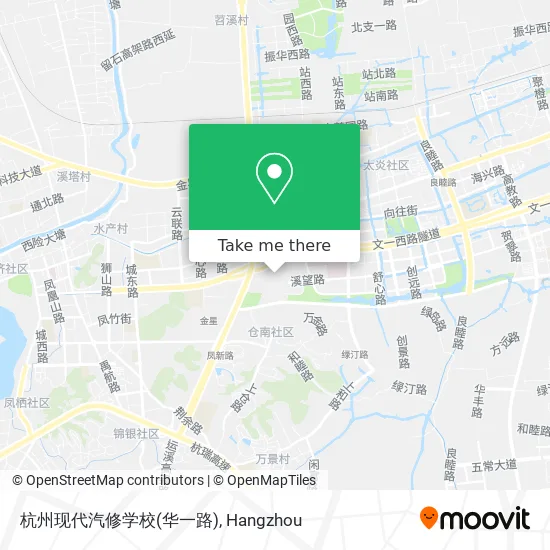 杭州现代汽修学校(华一路) map