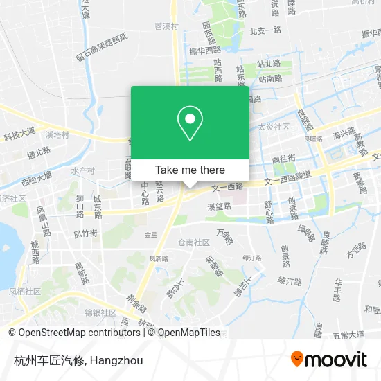 杭州车匠汽修 map