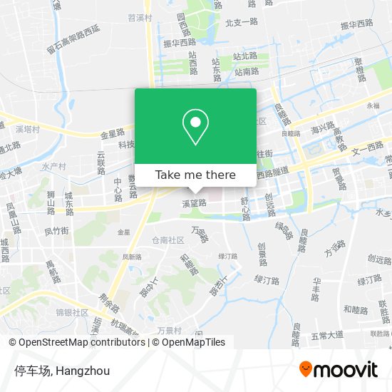 停车场 map