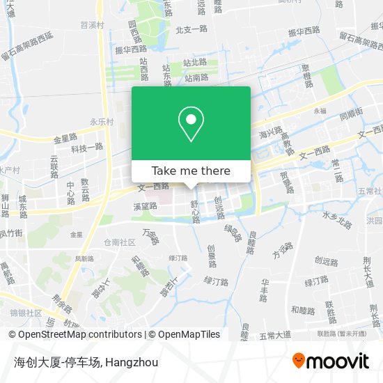 海创大厦-停车场 map
