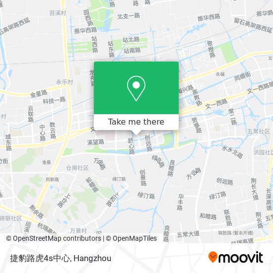 捷豹路虎4s中心 map