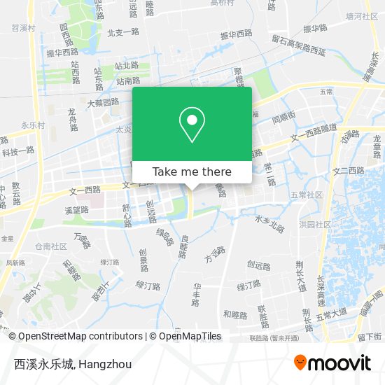 西溪永乐城 map