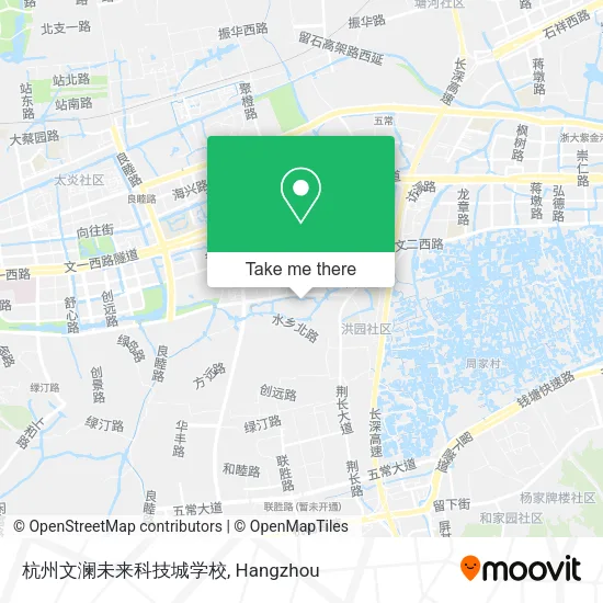 杭州文澜未来科技城学校 map