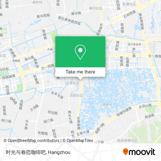 时光与眷恋咖啡吧 map
