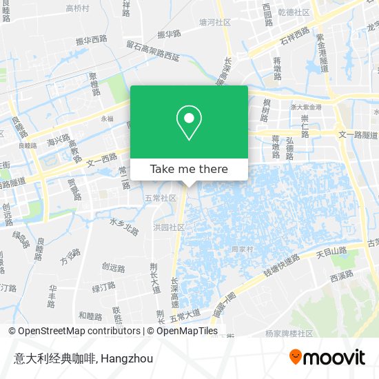 意大利经典咖啡 map