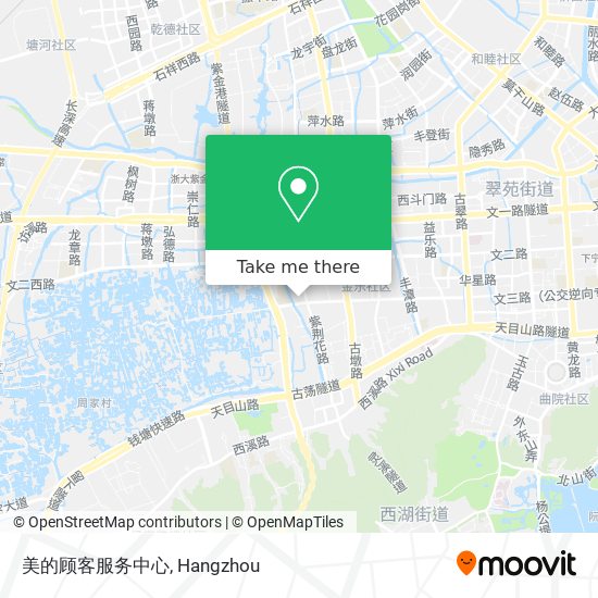 美的顾客服务中心 map
