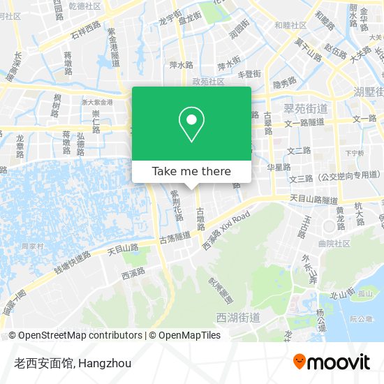 老西安面馆 map