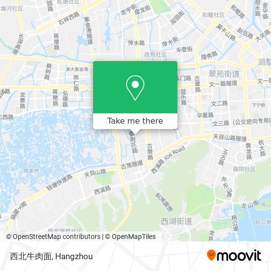 西北牛肉面 map