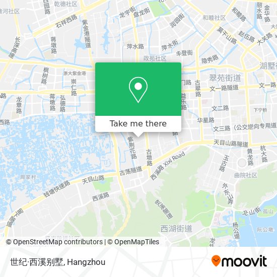 世纪·西溪别墅 map