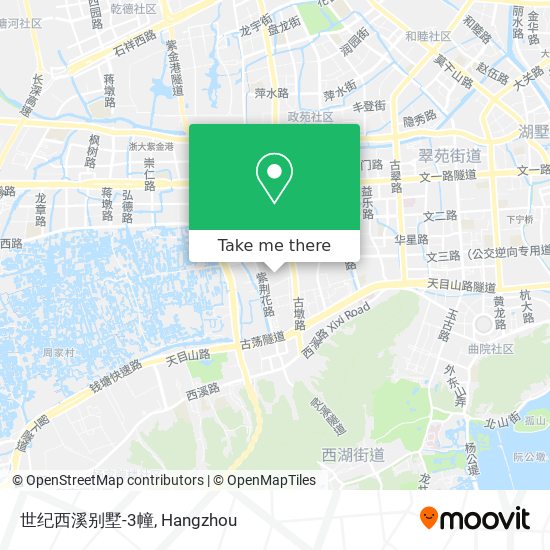 世纪西溪别墅-3幢 map