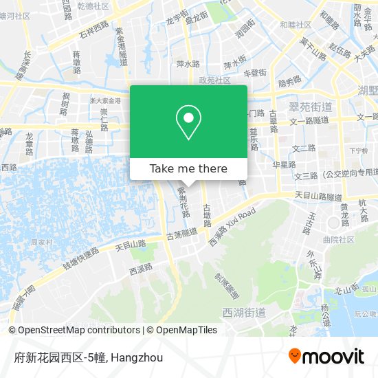 府新花园西区-5幢 map