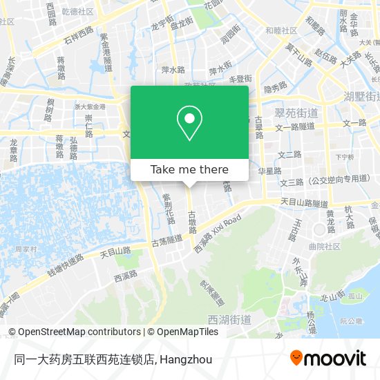 同一大药房五联西苑连锁店 map
