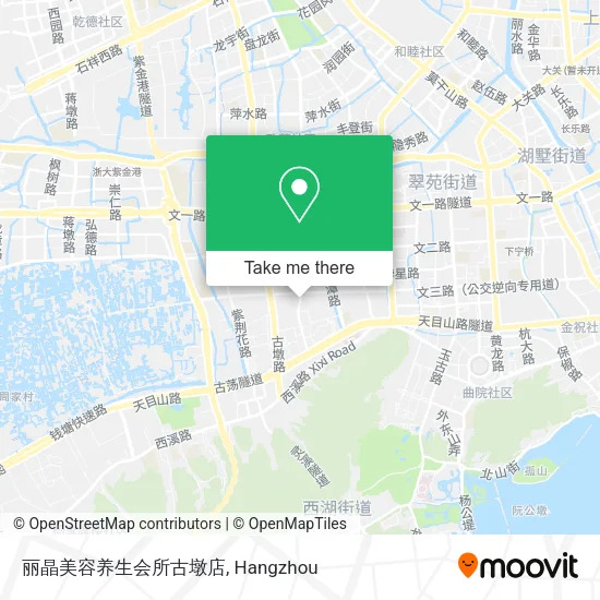 丽晶美容养生会所古墩店 map