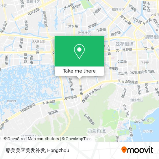 酷美美容美发补发 map