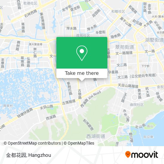 金都花园 map