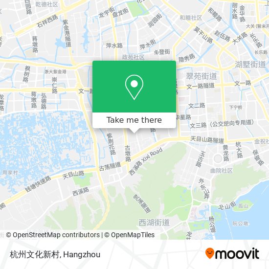 杭州文化新村 map