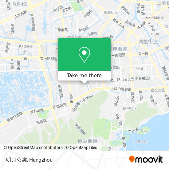 明月公寓 map