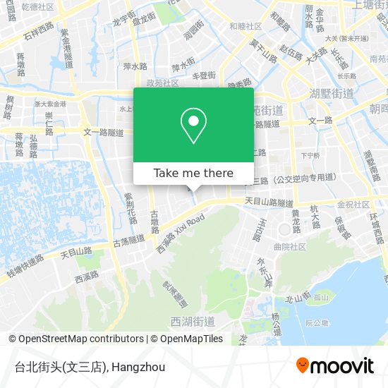 台北街头(文三店) map