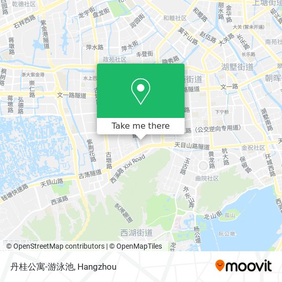丹桂公寓-游泳池 map