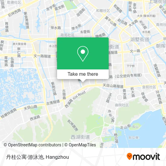 丹桂公寓-游泳池 map
