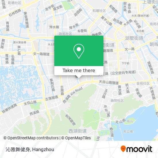 沁雅舞健身 map