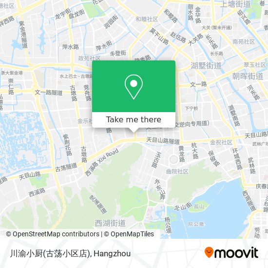 川渝小厨(古荡小区店) map