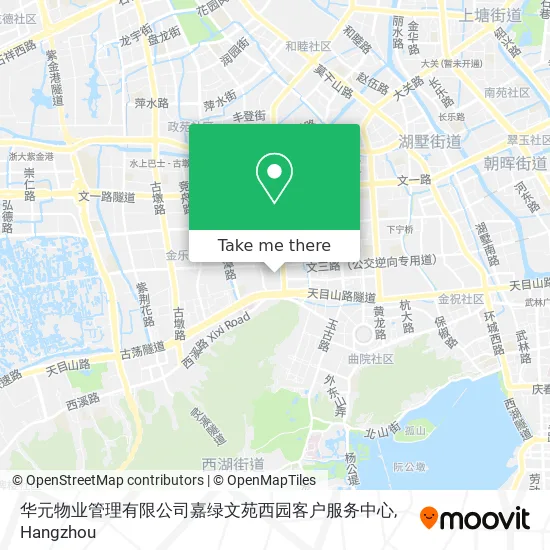 华元物业管理有限公司嘉绿文苑西园客户服务中心 map
