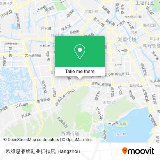 欧维思品牌鞋业折扣店 map