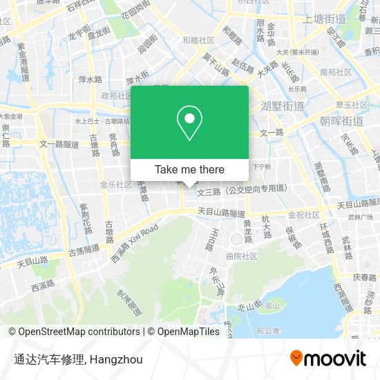通达汽车修理 map